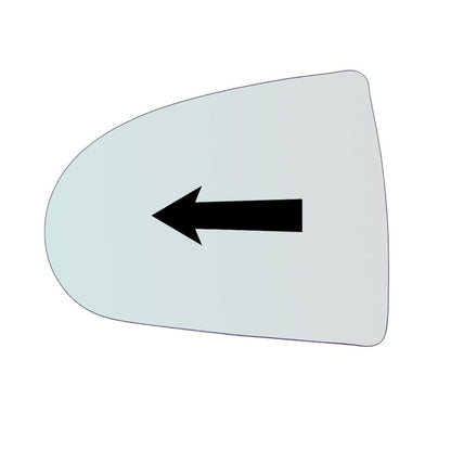 Vitre rétroviseur côté GAUCHE pur Mitsubishi Colt CZ3 depuis 2004-2014 GALLO RETROVISORI