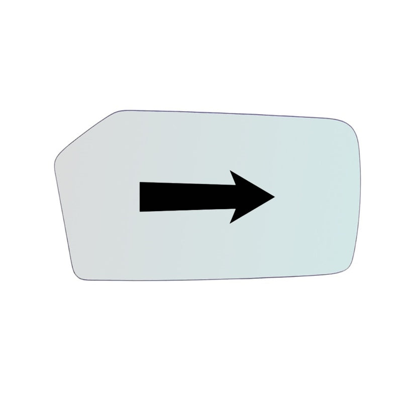 Vitre rétroviseur côté DROIT pur Mercedes Klasse S (S126) dal 1979-1991 GALLO RETROVISORI