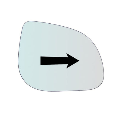 Miroir De Rechange côté DROIT pur Hyundai I20 depuis 2012> GALLO RETROVISORI