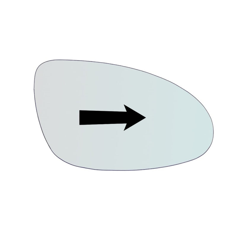 Vitre rétroviseur côté DROIT pur Mercedes Classe S depuis 2005> GALLO RETROVISORI