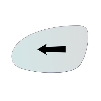 Vitre rétroviseur côté GAUCHE pur Mercedes Classe S depuis 2005> GALLO RETROVISORI