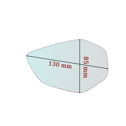 Vitre rétroviseur côté GAUCHE pur KTP Duke depuis 2016> - www.glass-europa.com