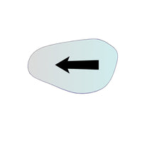 Vitre rétroviseur côté GAUCHE Moto Aprilia RSV 1000 - www.glass-europa.com