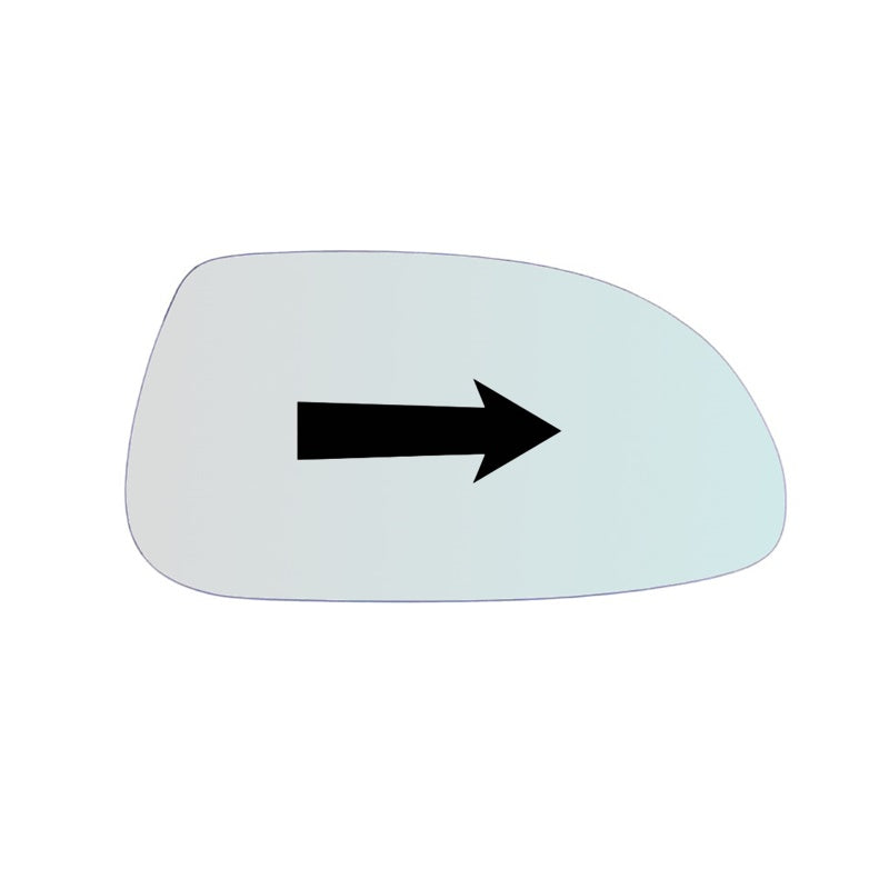 Vitre rétroviseur côté DROIT pur Chevrolet Nubira depuis 2002-2005 GALLO RETROVISORI