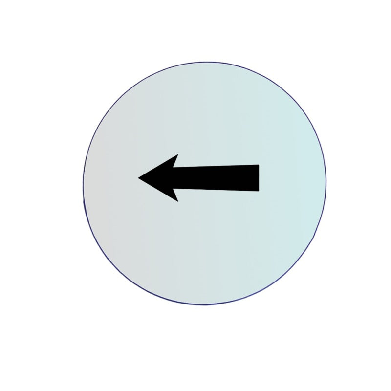 Vitre rétroviseur côté GAUCHE Moto Triumph Truxton - www.glass-europa.com