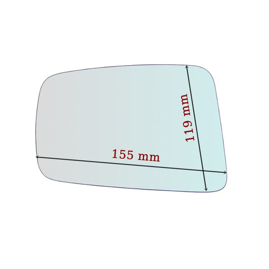 Vitre rétroviseur côté DROITE Moto Suzuki Burgman 2003> - www.glass-europa.com