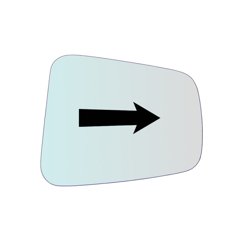 Vitre rétroviseur côté DROITE Moto Kawasaky 1000 GTR - MIROIRS-AUTO2004