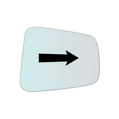 Vitre rétroviseur côté DROITE Moto Kawasaky 1000 GTR - MIROIRS-AUTO2004