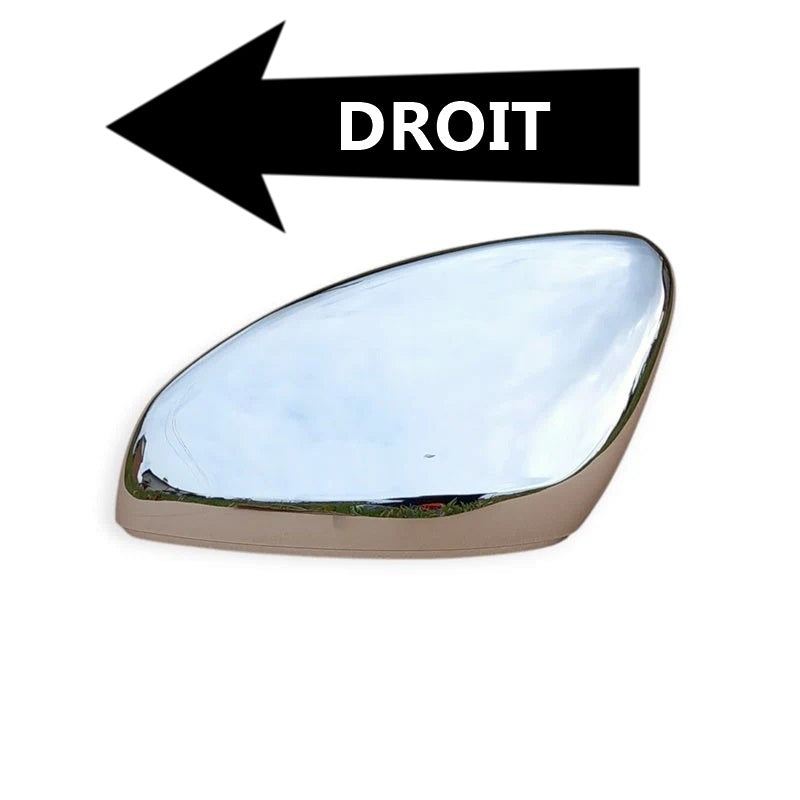 Callote de Rétroviseur Chromé DROIT pour Peugeot 2008 II depuis 2019> MIROIRS-AUTO2004
