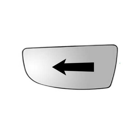 Plaque Rétroviseur Inférieur GAUCHE Pur Opel Movano II (X62) depuis 2010> MIROIRSAUTO2004
