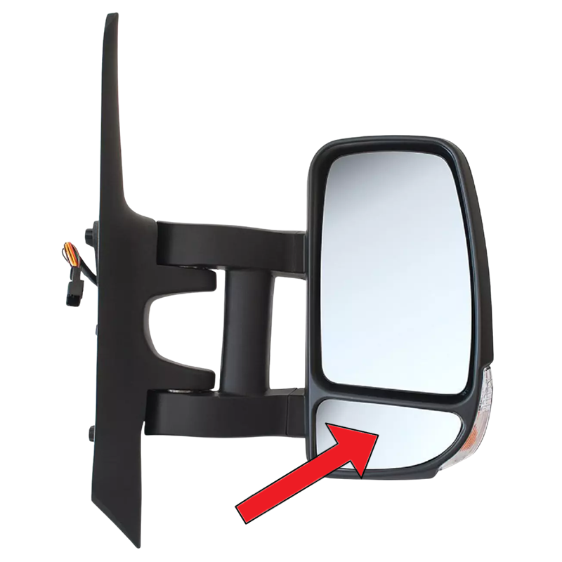 Plaque Rétroviseur Inférieur DROIT Pur Renault Master III (JV) depuis 2010> MIROIRSAUTO2004