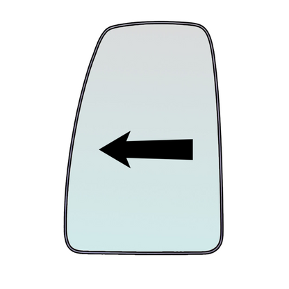 Plaque de miroir rétroviseur GAUCHE Pur Fiat Fiorino II (225) depuis 2007> (Copia) MIROIRSAUTO2004