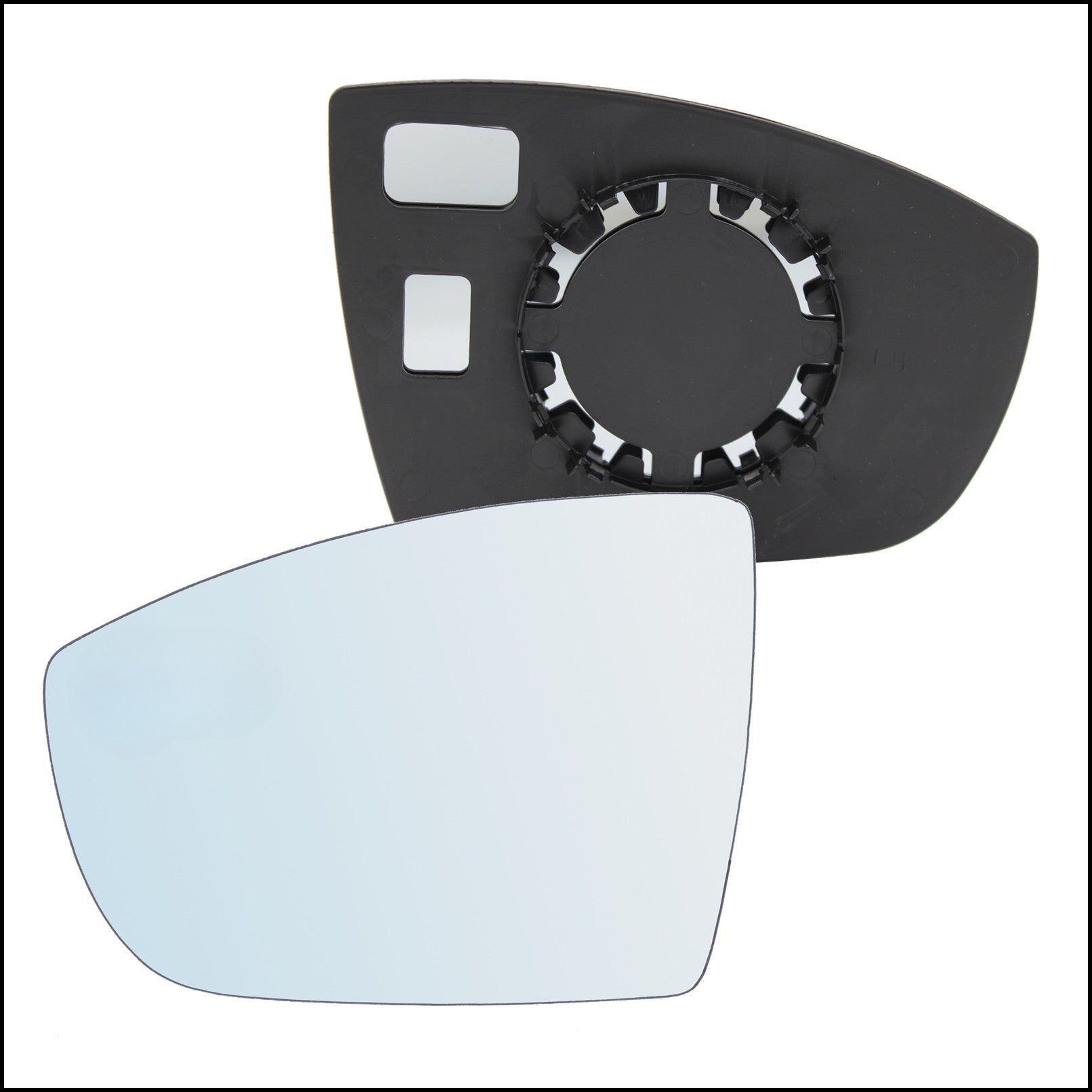 Plaque de miroir rétroviseur GAUCHE Pur Ford S-Max I (WA6) depuis 2006-2014 - MIROIRS-AUTO2004