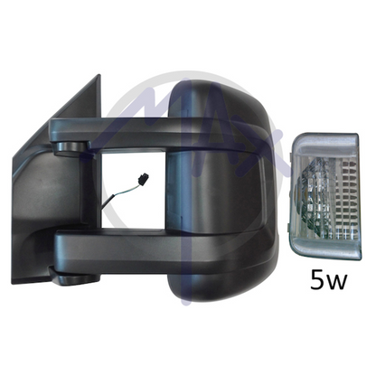 Phare Blanc Rètroviseur 5W Gauche Pour Fiat Ducato III depuis 2006> MIROIRS-AUTO2004