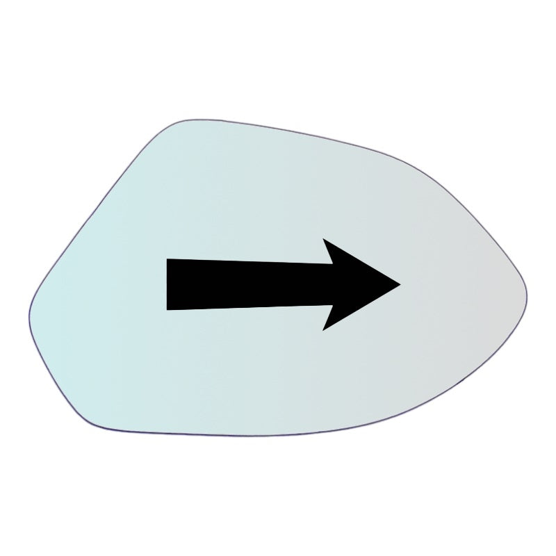 Vitre rétroviseur côté DROIT pur Piaggio X9 Evolution 500 - www.glass-europa.com